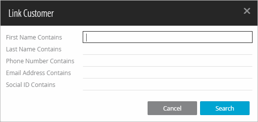 link customer details