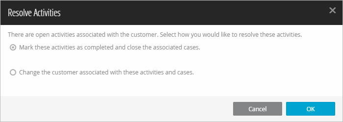 delete customer